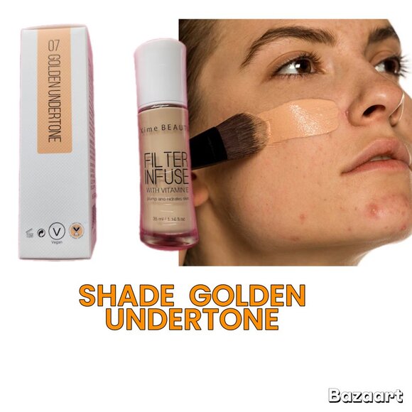 Foundation Makeup Full Coverage Fast Base Brighten long-lasting Shade US - Picture 4 of 14